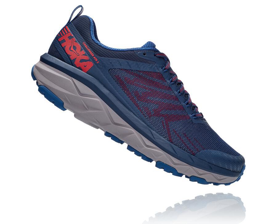 Hoka One One Trail Schoenen Heren - Challenger Atr 5 - Donkerblauw - NQ8472519